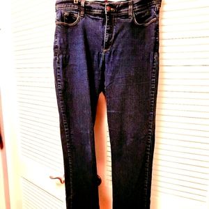 NYDJ Straight Leg Blue Jeans, size 16